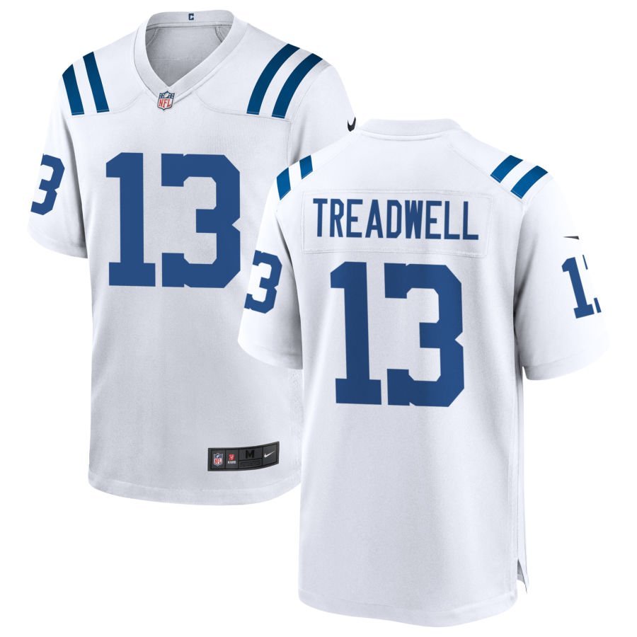 Laquon Treadwell Men’s Nike White Indianapolis Colts Custom Game Jersey