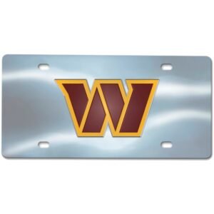Logo Brands Washington Commanders Diecast License Plate Logo Brands Washington Commanders Diecast License Plate