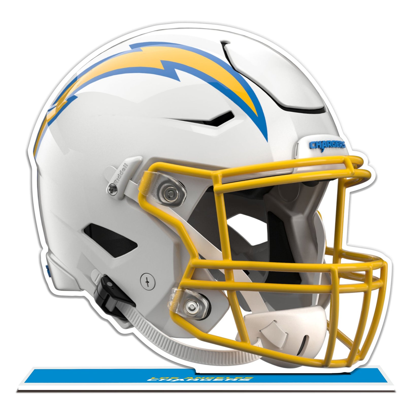 Los Angeles Chargers 10″ Speed Helmet Standee