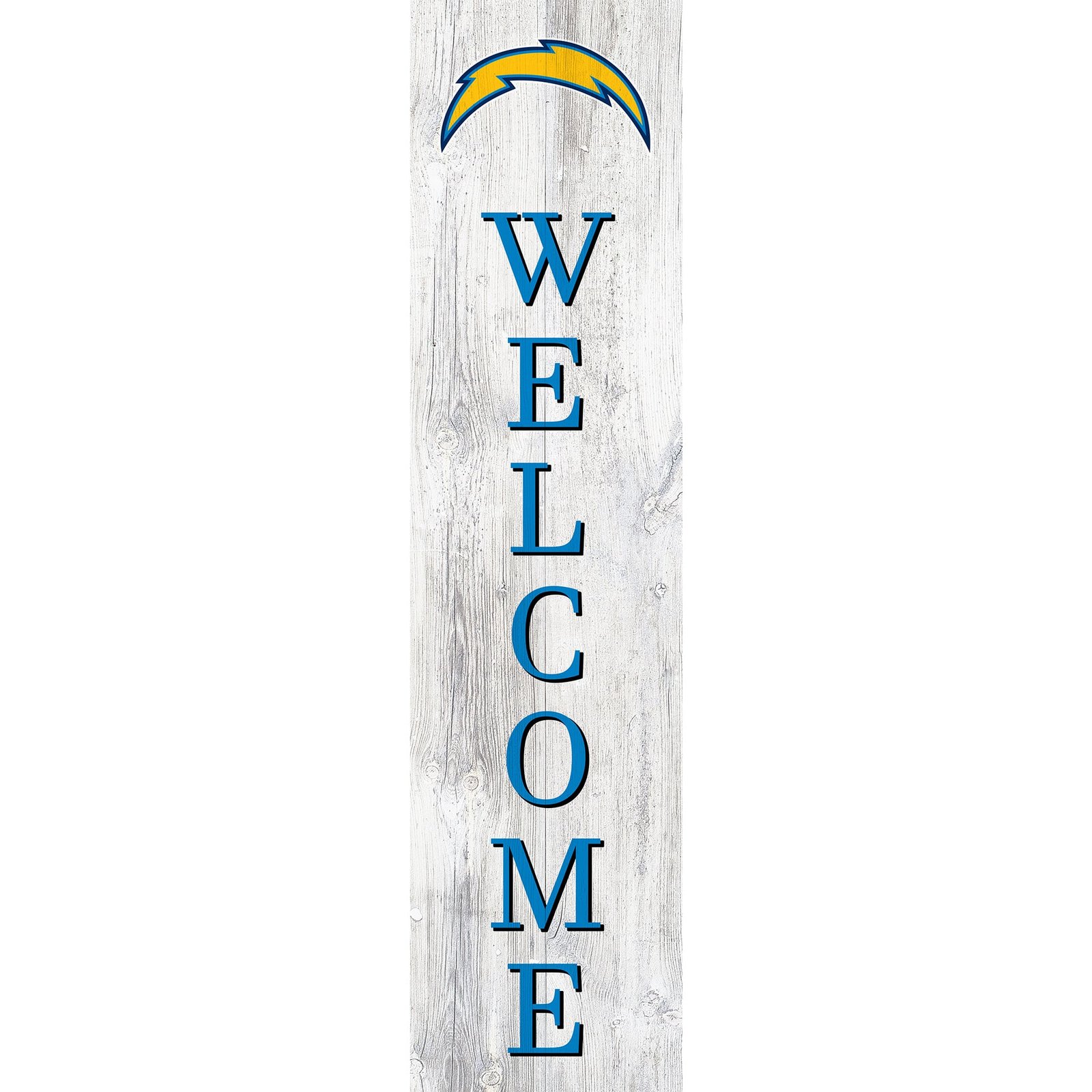 Los Angeles Chargers 48” Welcome Leaner