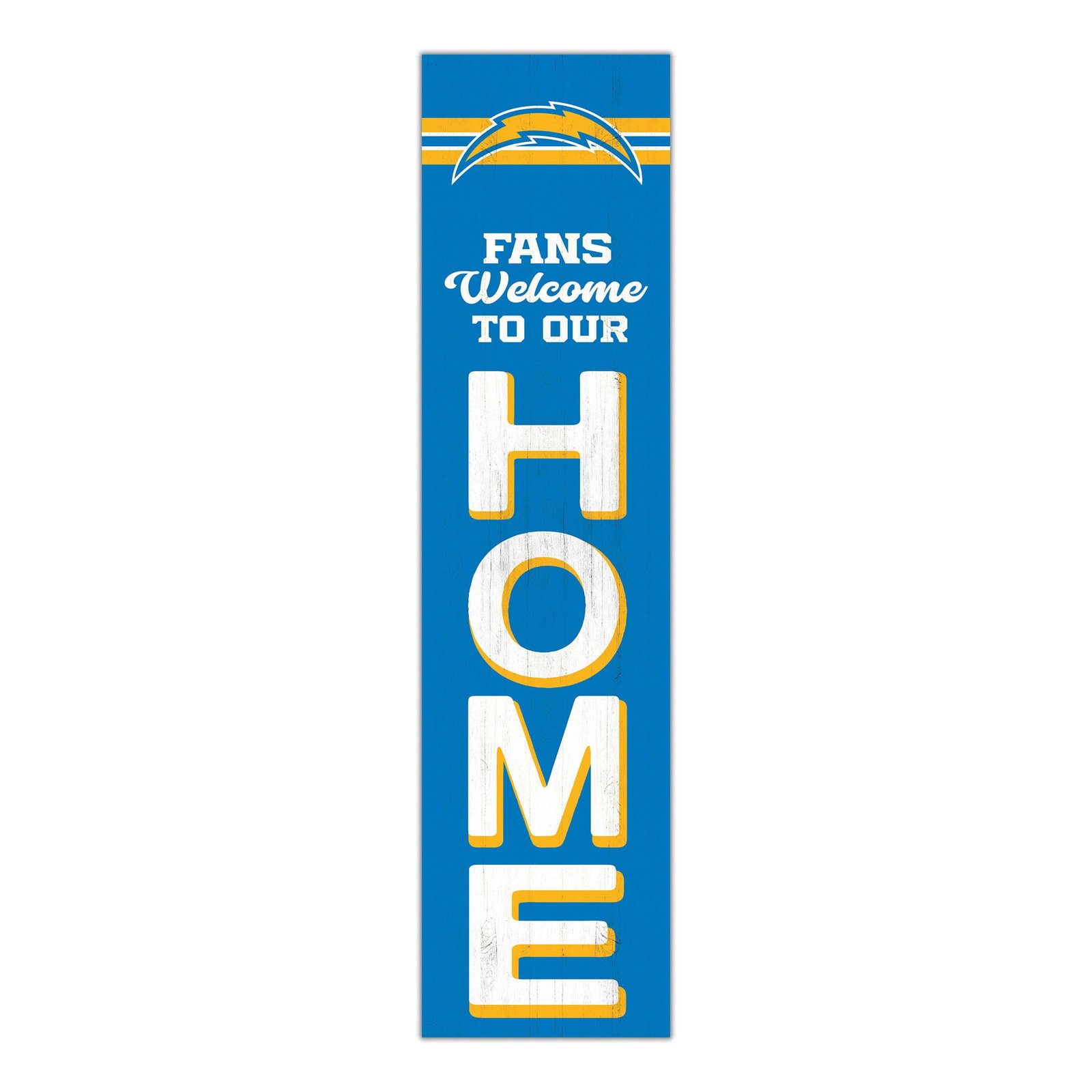 Los Angeles Chargers 48″ Welcome to Our Home Leaner