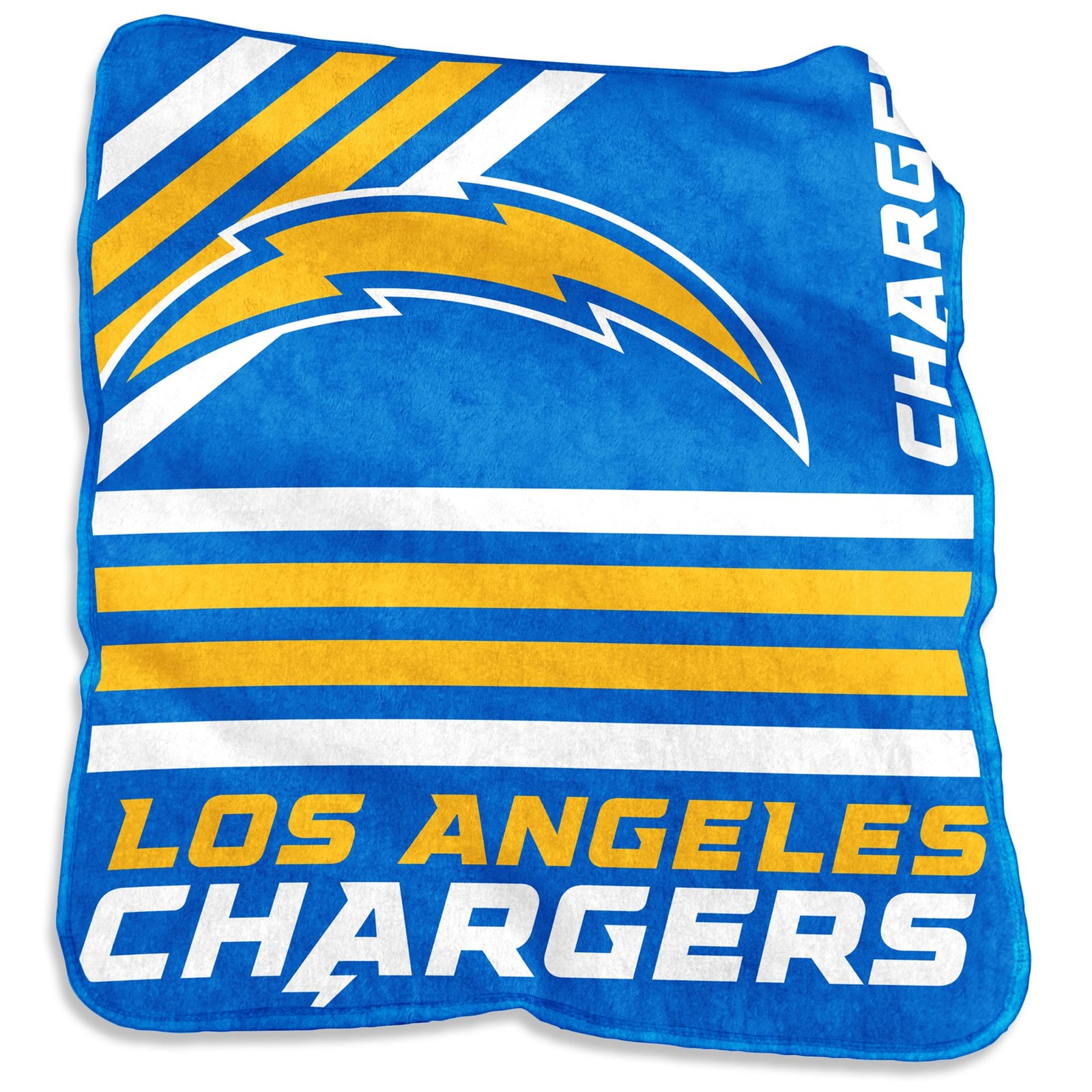 Los Angeles Chargers 50” x 60” Plush Raschel Throw