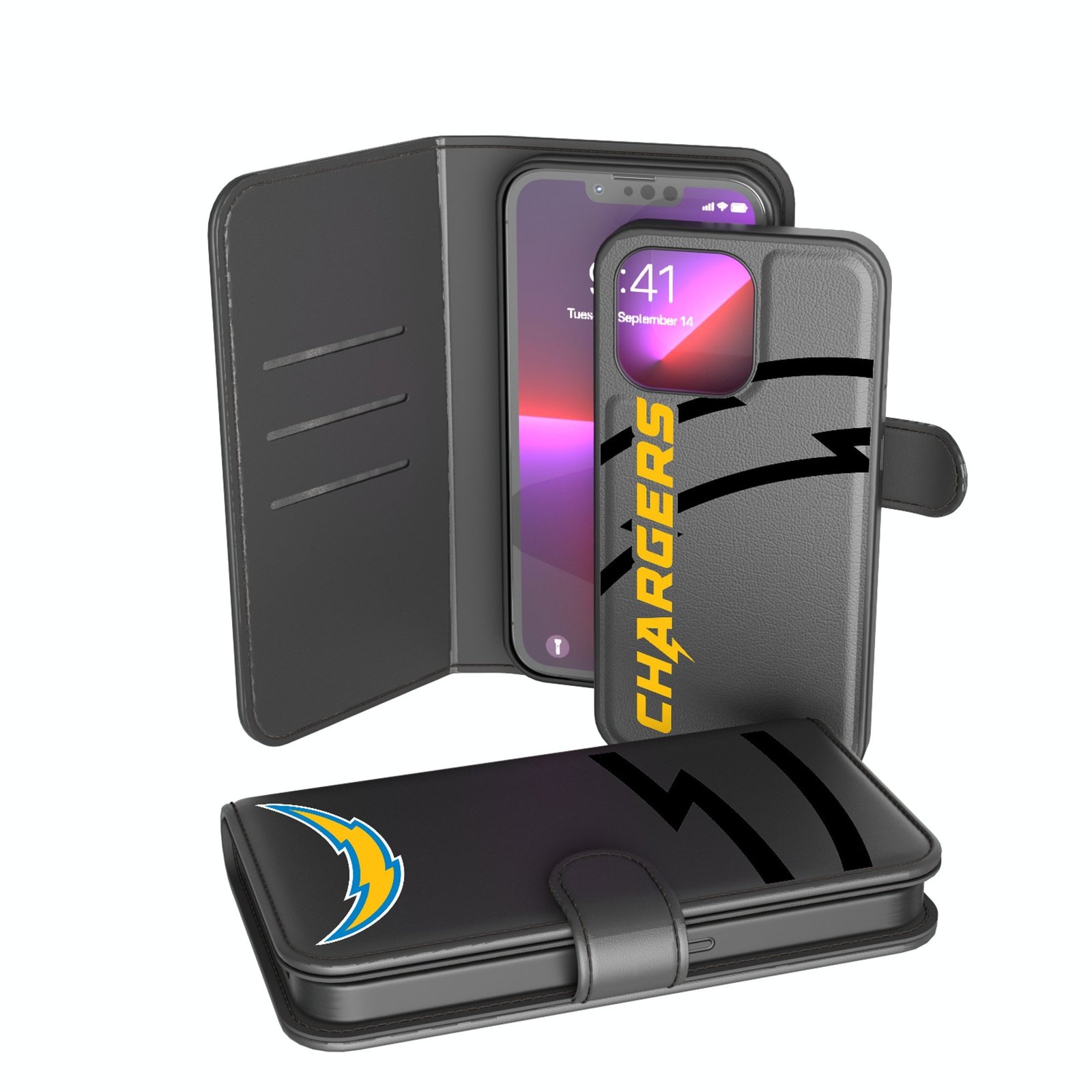 Los Angeles Chargers iPhone Wallet Case