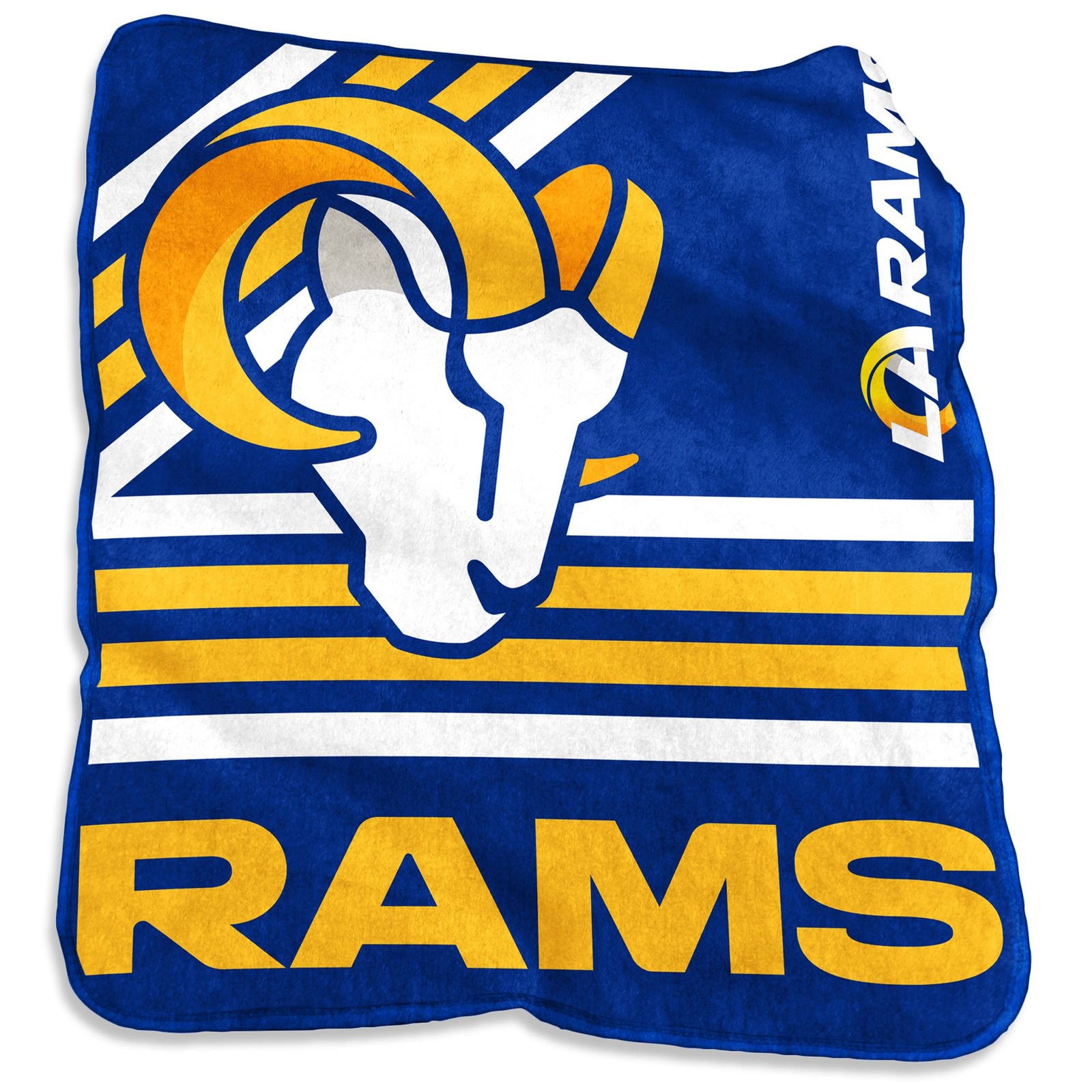 Los Angeles Rams 50” x 60” Plush Raschel Throw