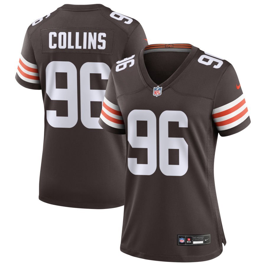 Maliek Collins Women’s Nike Cleveland Browns Brown Custom Game Jersey Maliek Collins Women’s Nike Cleveland Browns Brown Custom Game Jersey