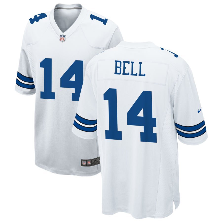 Markquese Bell Men’s Nike White Dallas Cowboys Custom Game Jersey