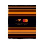 McLaren F1 Team Logo Brands Luxe Full Color Stripe Dreams Throw