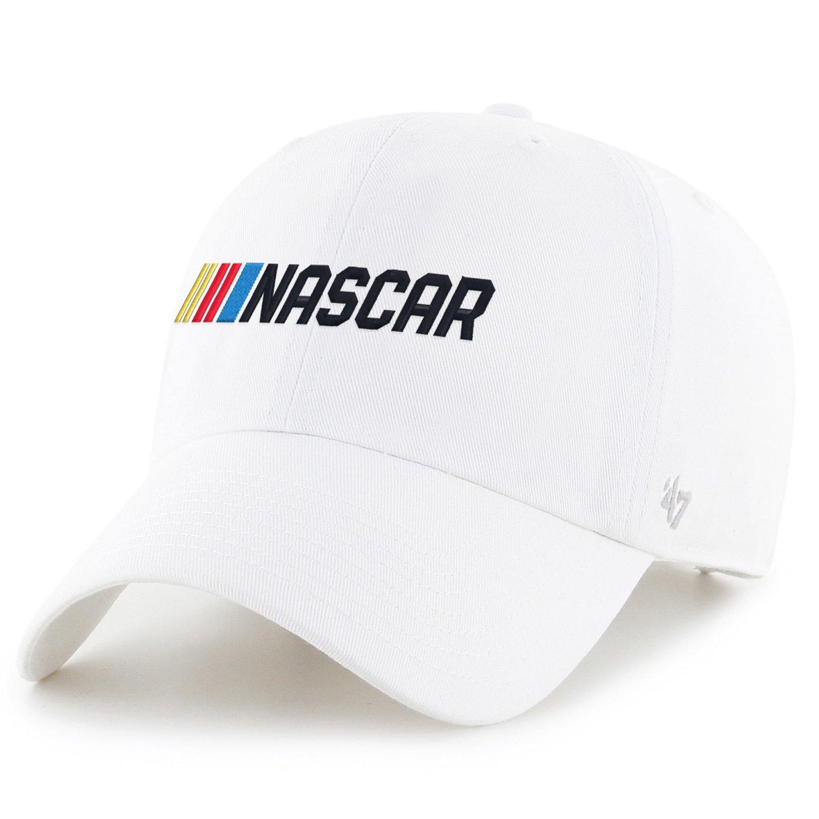Men’s ’47 White NASCAR Clean Up Adjustable Hat
