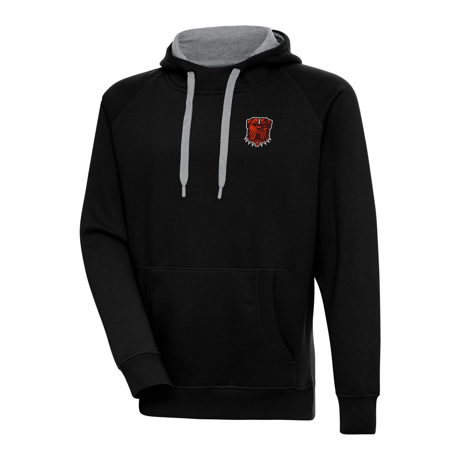 Men’s Antigua Black Cleveland Browns Victory Pullover Hoodie