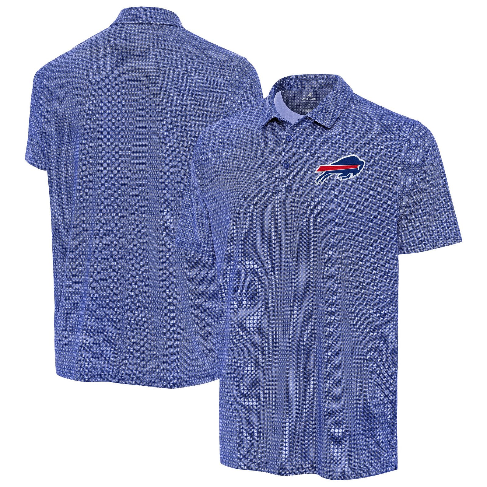 Men’s Antigua Royal Buffalo Bills Mosaic Polo