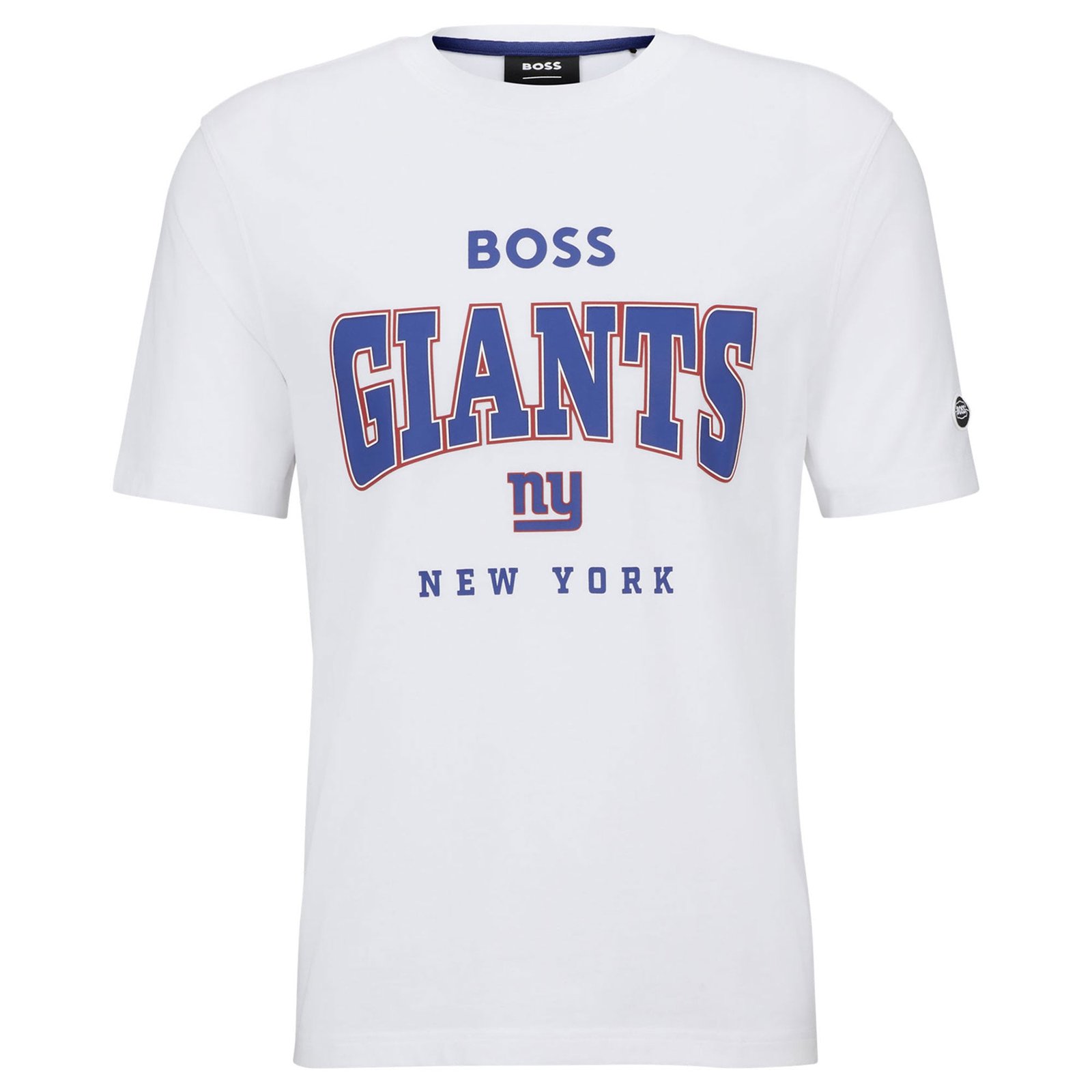 Men’s BOSS X NFL White New York Giants Huddle T-Shirt