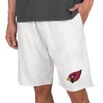 Men’s Concepts Sport Oatmeal Arizona Cardinals Mainstream Terry Shorts