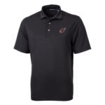 Men’s Cutter & Buck Black Arizona Cardinals Big & Tall Virtue Eco Pique Recycled Polo