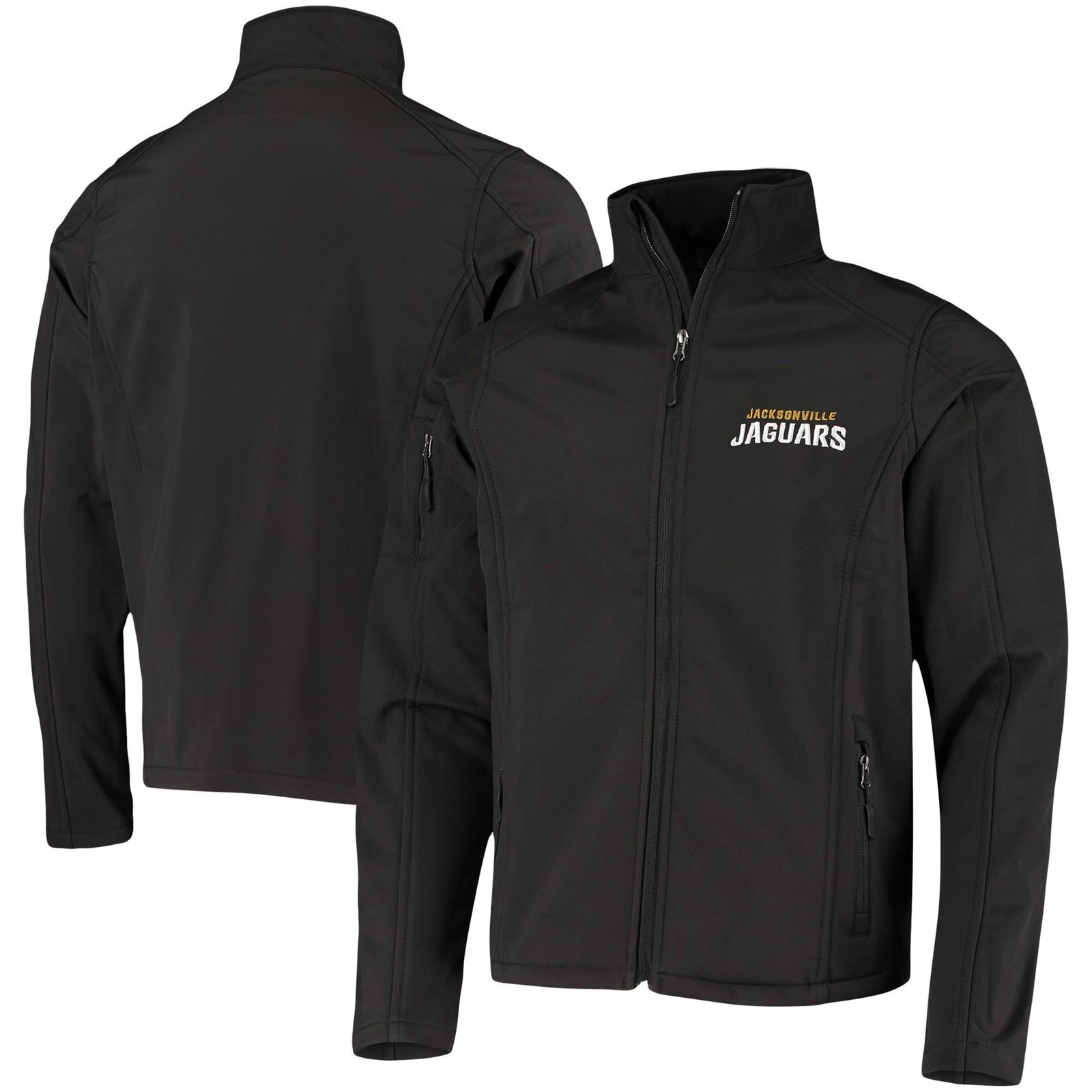 Men’s Dunbrooke Black Jacksonville Jaguars Sonoma Softshell Full-Zip Jacket
