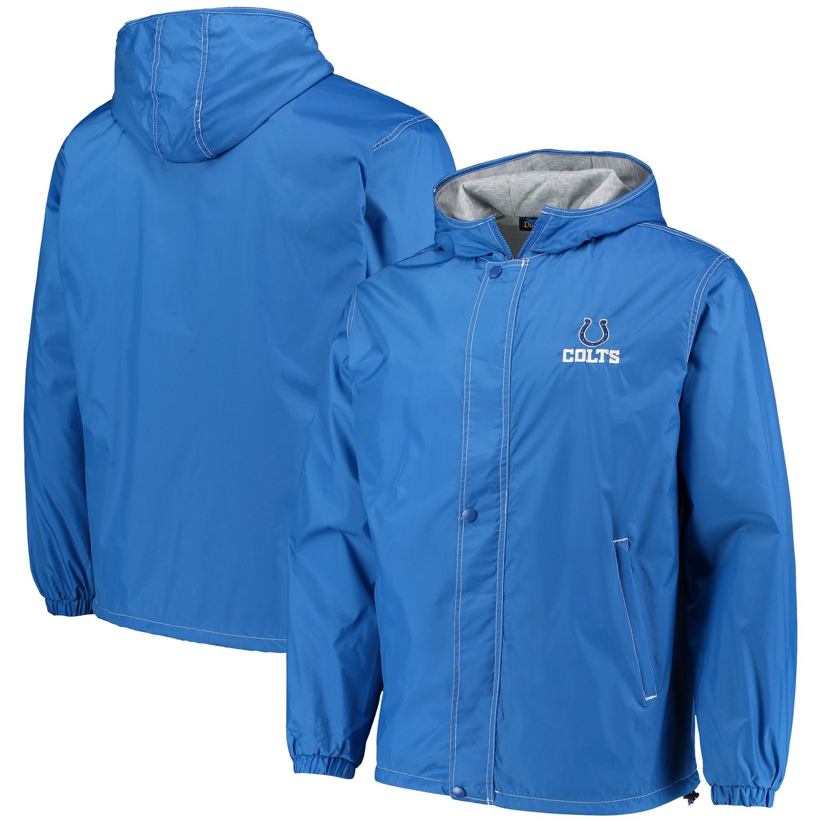 Men’s Dunbrooke Royal Indianapolis Colts Logo Legacy Stadium Full-Zip Jacket