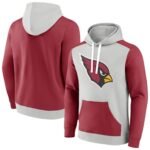 Men’s Fanatics Gray/Cardinal Arizona Cardinals Primary Arctic Hoodie