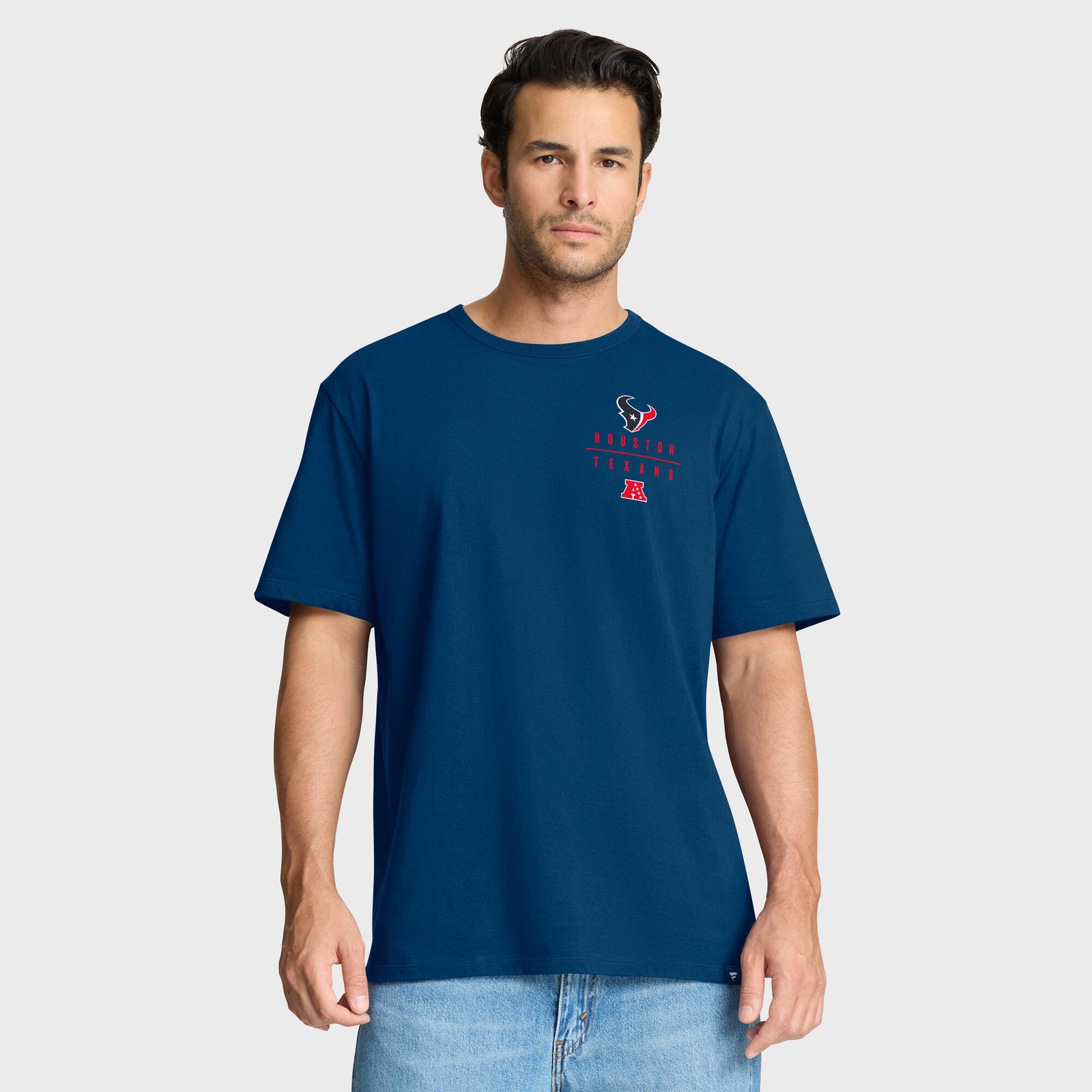 Men’s Fanatics Navy Houston Texans Passing Pocket Legacy T-Shirt