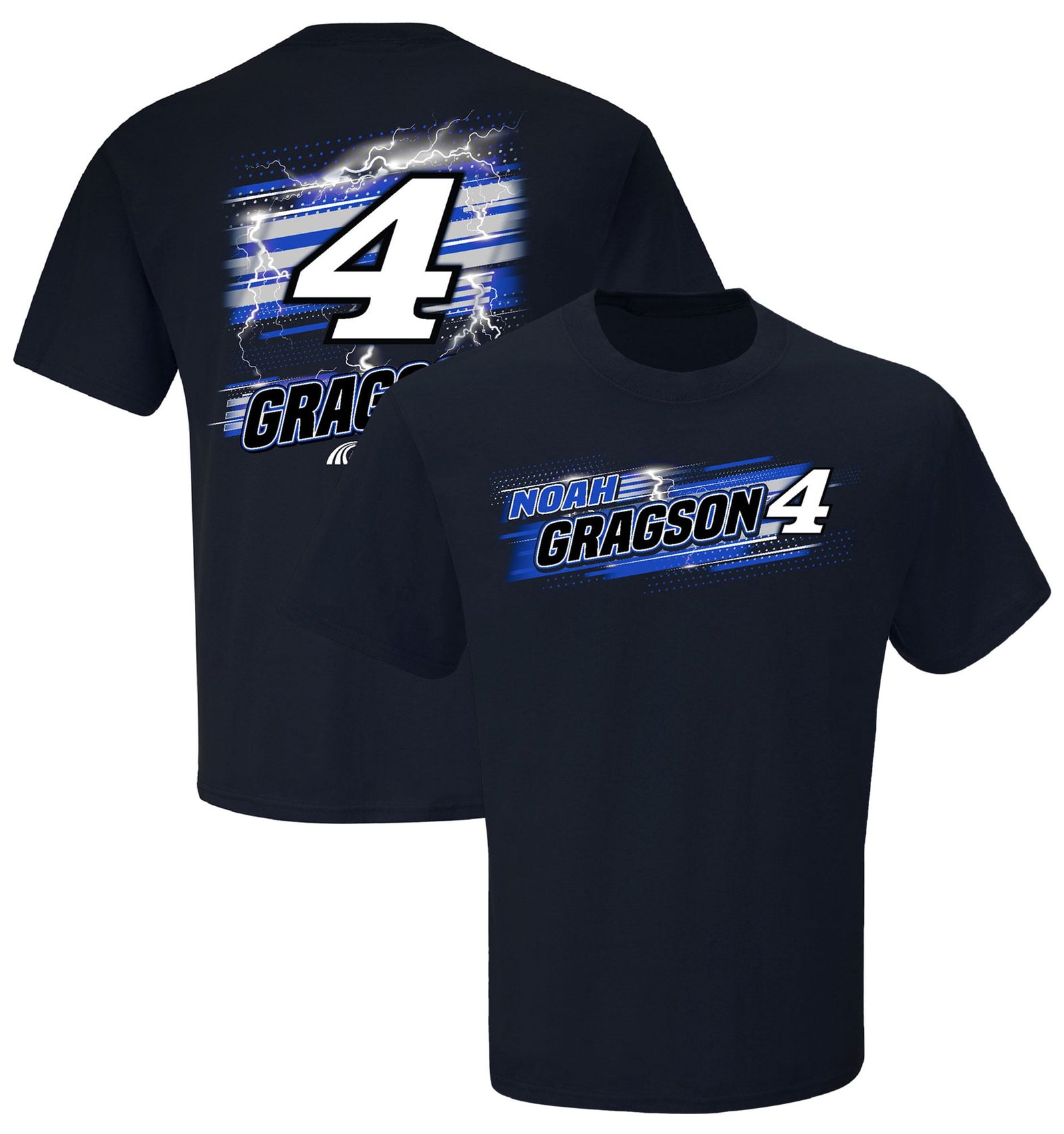 Men’s Front Row Motorsports Navy Noah Gragson Name & Number T-Shirt