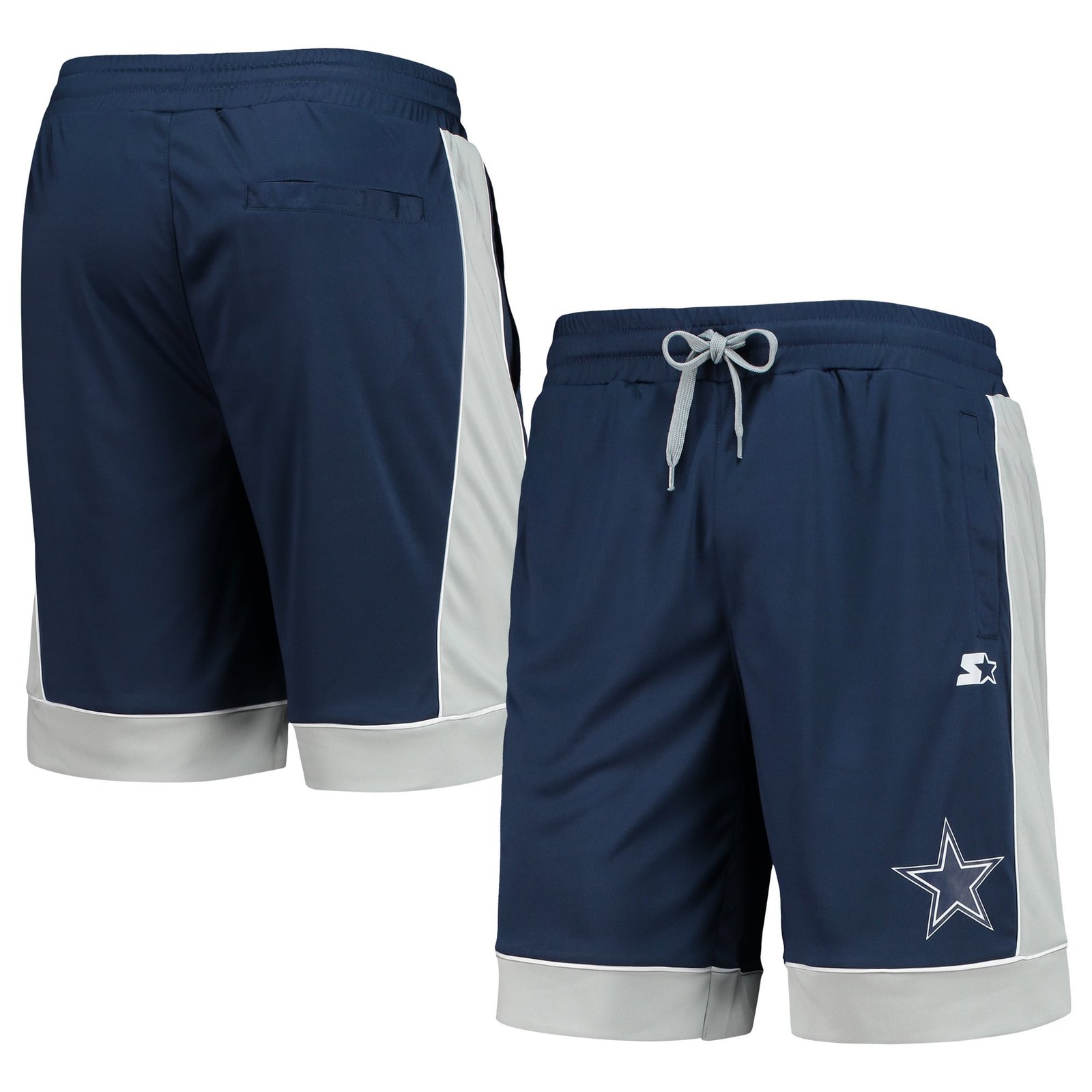 Men’s G-III Sports by Carl Banks Navy/Gray Dallas Cowboys Fan Favorite Fashion Shorts