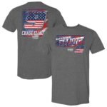 Men’s Hendrick Motorsports Team Collection Heather Gray Chase Elliott Patriotic Name & Number T-Shirt