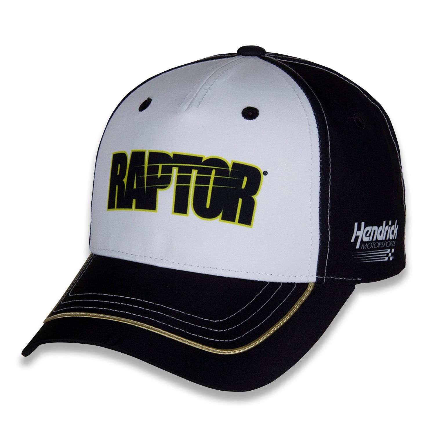 Men’s Hendrick Motorsports Team Collection White/Black William Byron Raptor Uniform Adjustable Hat
