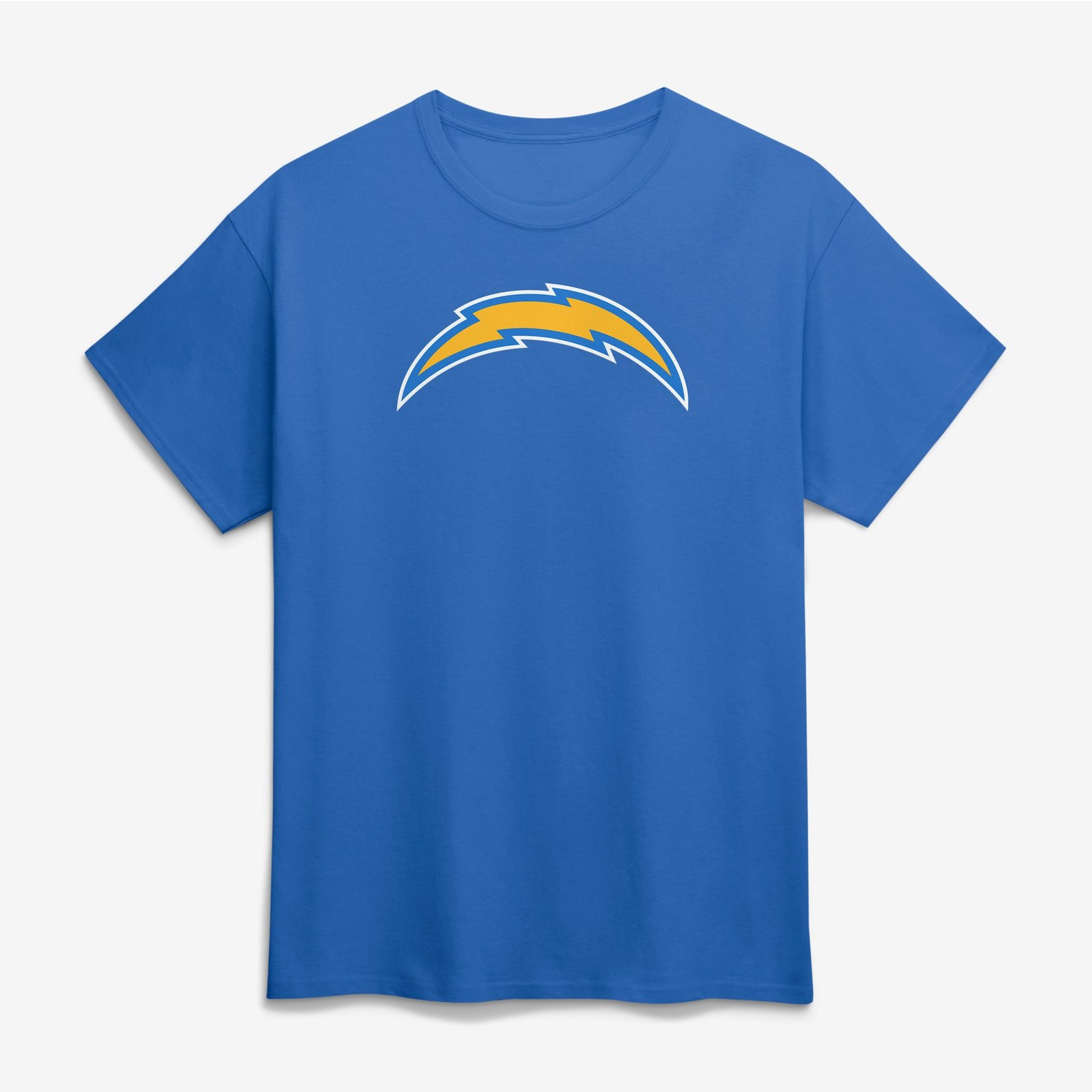 Men’s Logo Athletic Powder Blue Los Angeles Chargers Primary Logo T-Shirt