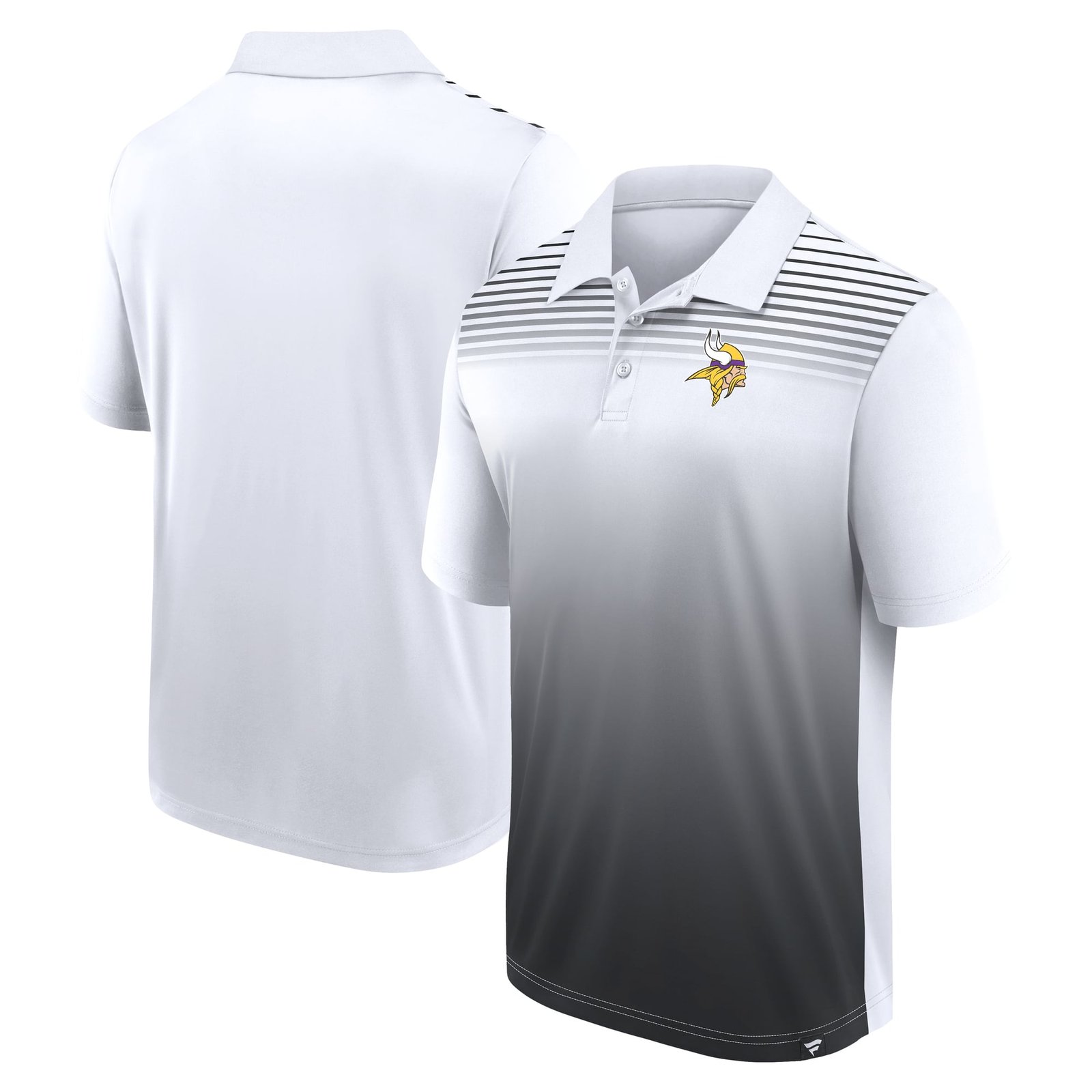 Men’s Logo Athletic White Minnesota Vikings Sandlot Game Polo