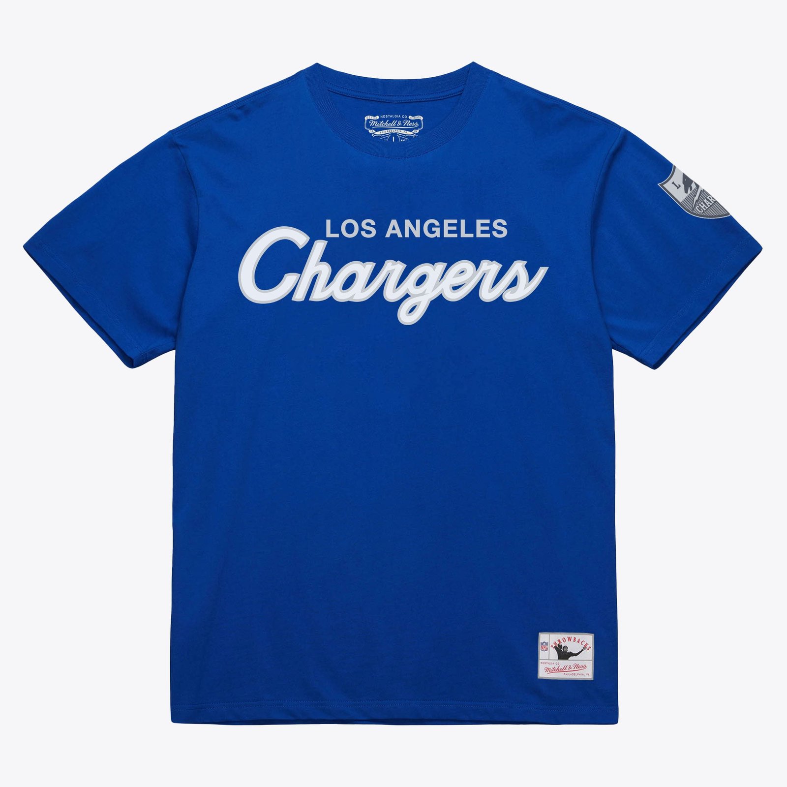 Men’s Mitchell & Ness Royal Los Angeles Chargers Head Coach Classic T-Shirt