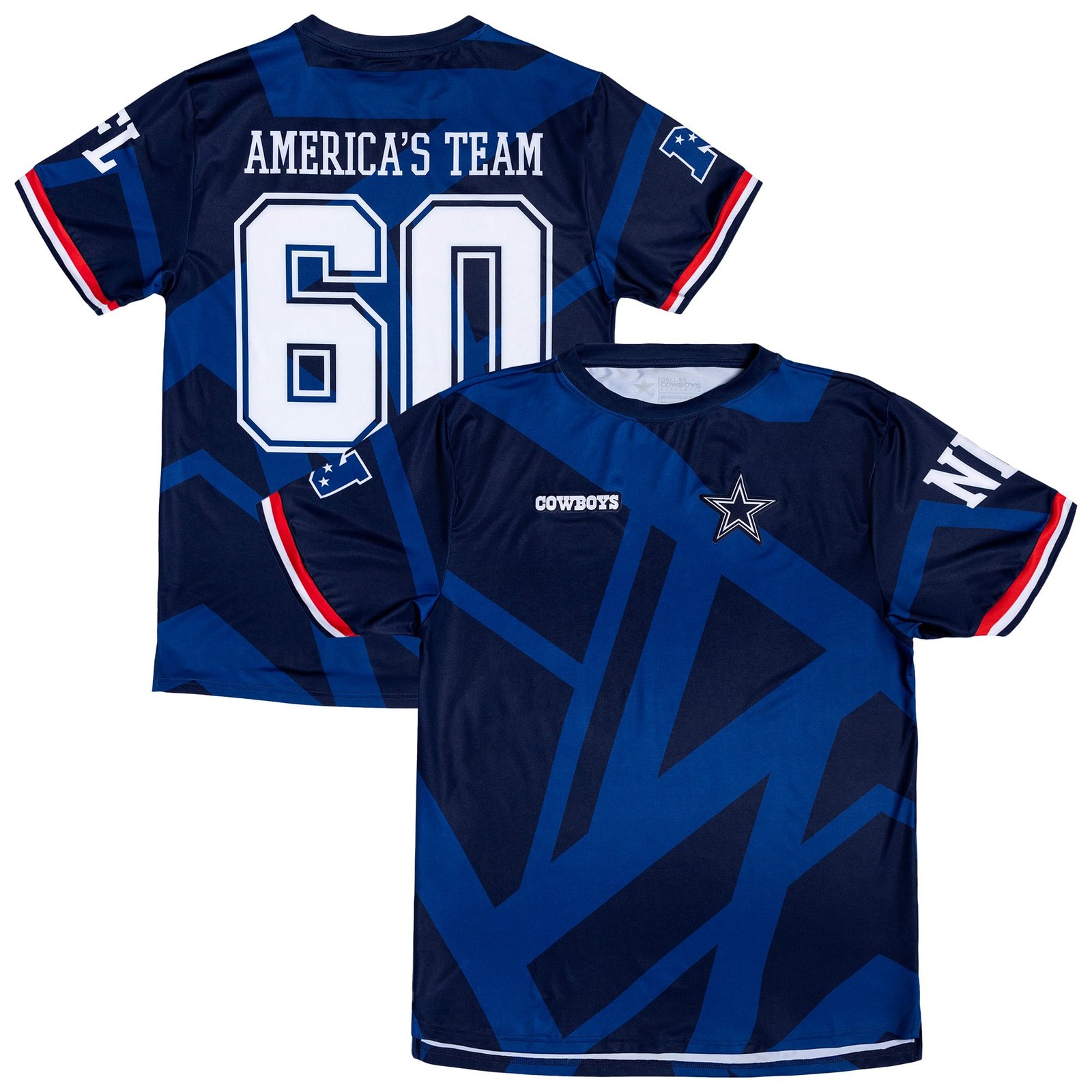 Men’s Navy Dallas Cowboys America’s Team Fashion Soccer Top