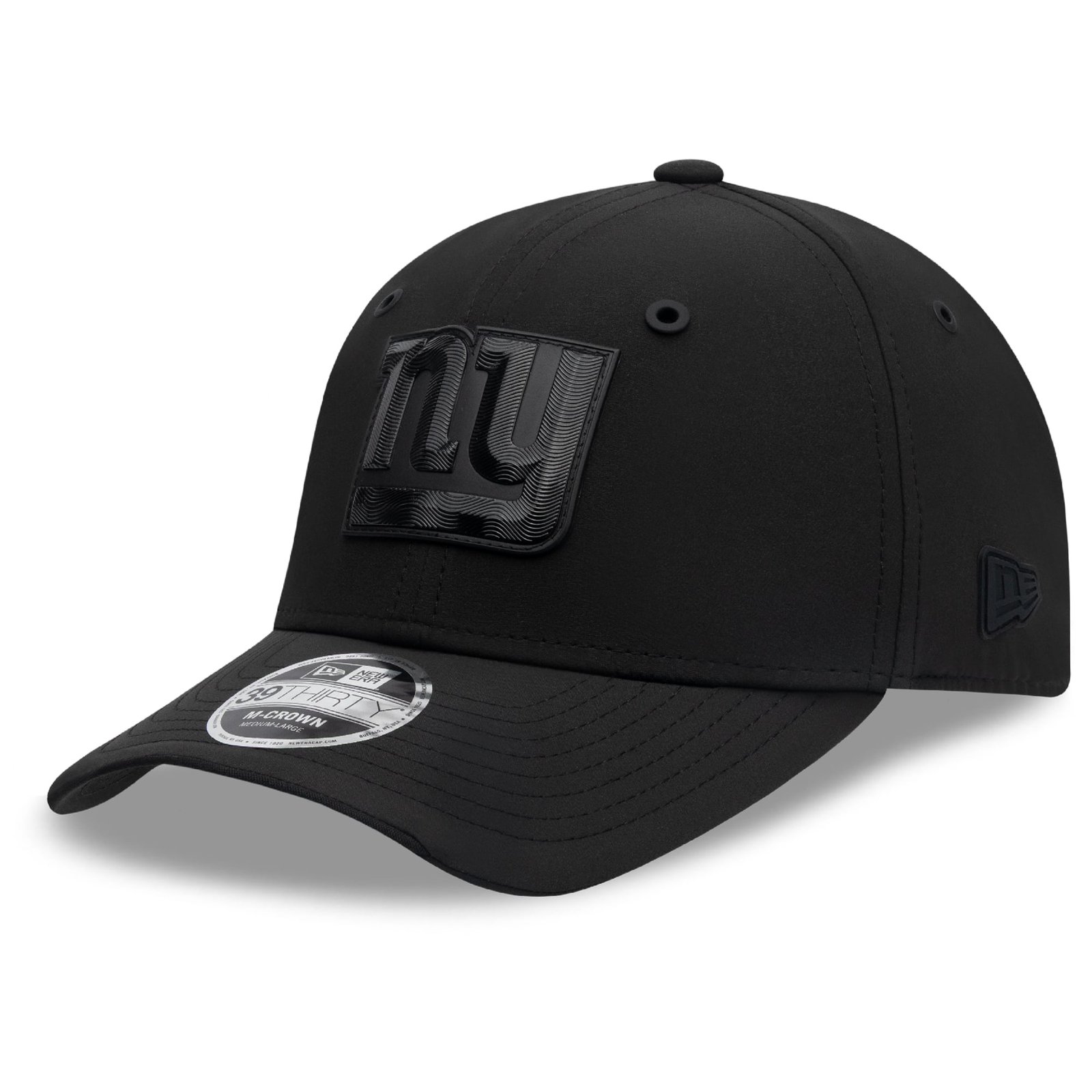 Men’s New Era Black New York Giants 2026 Sideline 39THIRTY M-Crown Stretch Hat