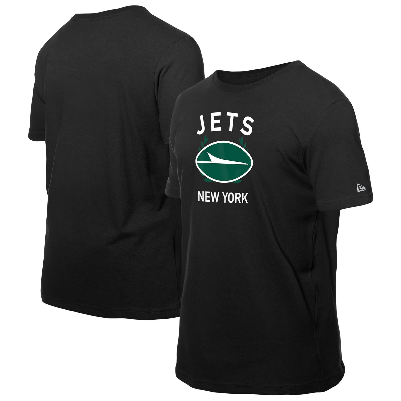 Men’s New Era Black New York Jets 2025 NFL Draft T-Shirt