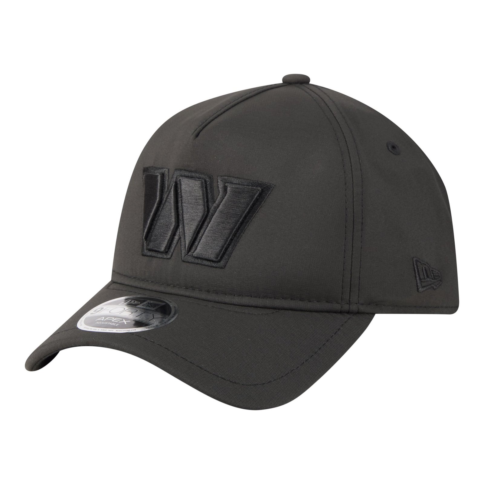 Men’s New Era Black Washington Commanders Apex 9FORTY Adjustable Hat