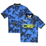 Men’s New Era Blue Red Bull Racing Graphic Collared Soccer Shirt