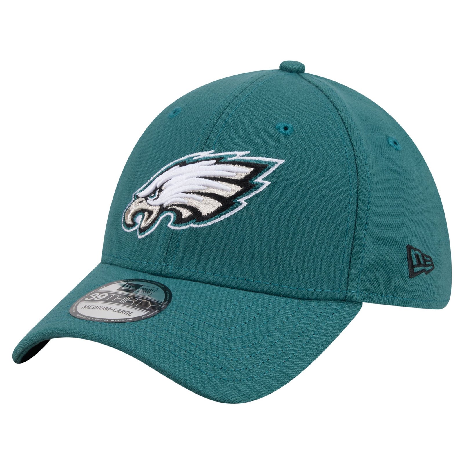 Men’s New Era Green Philadelphia Eagles Core Team 39THIRTY Flex Hat