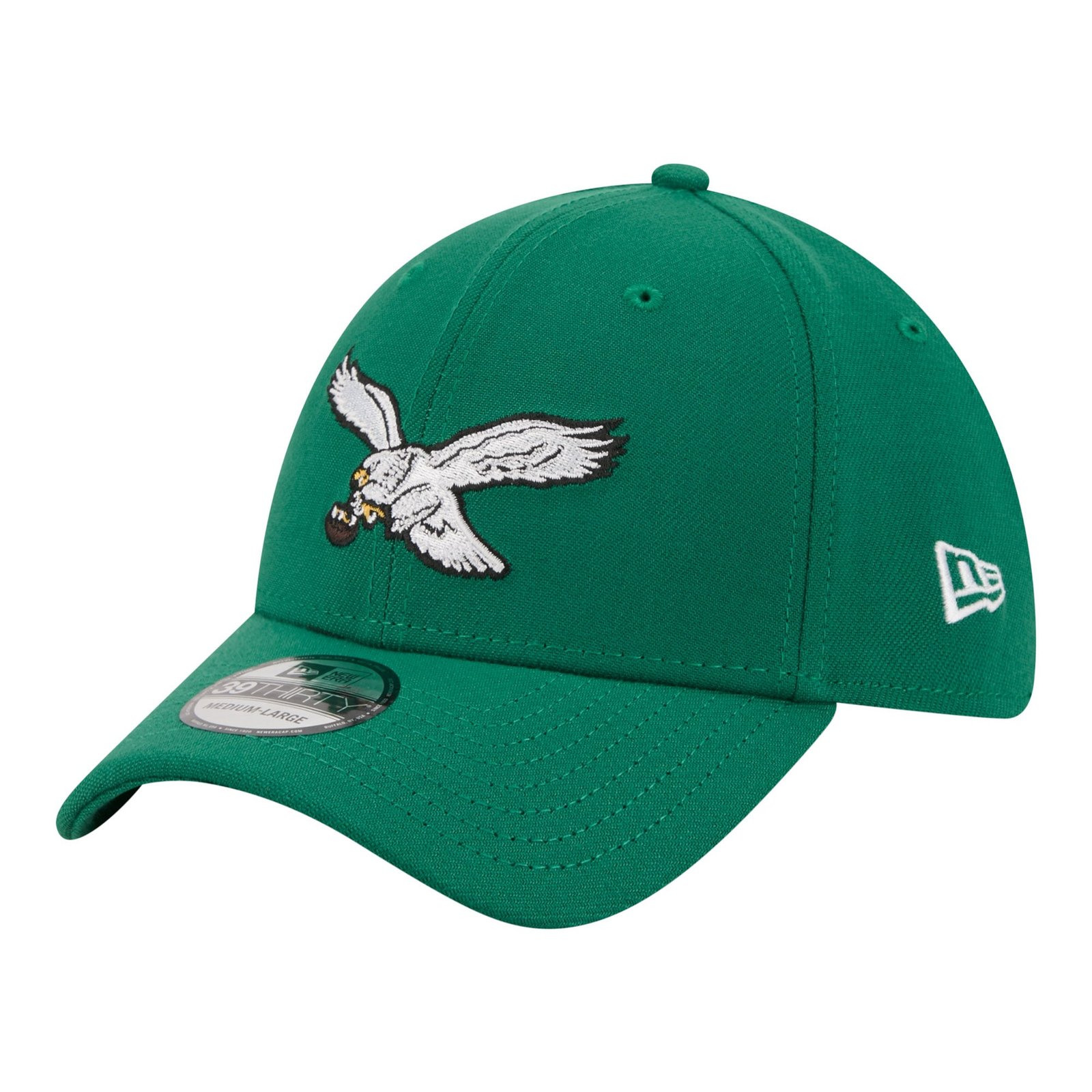 Men’s New Era Kelly Green Philadelphia Eagles Core Team 39THIRTY Flex Hat