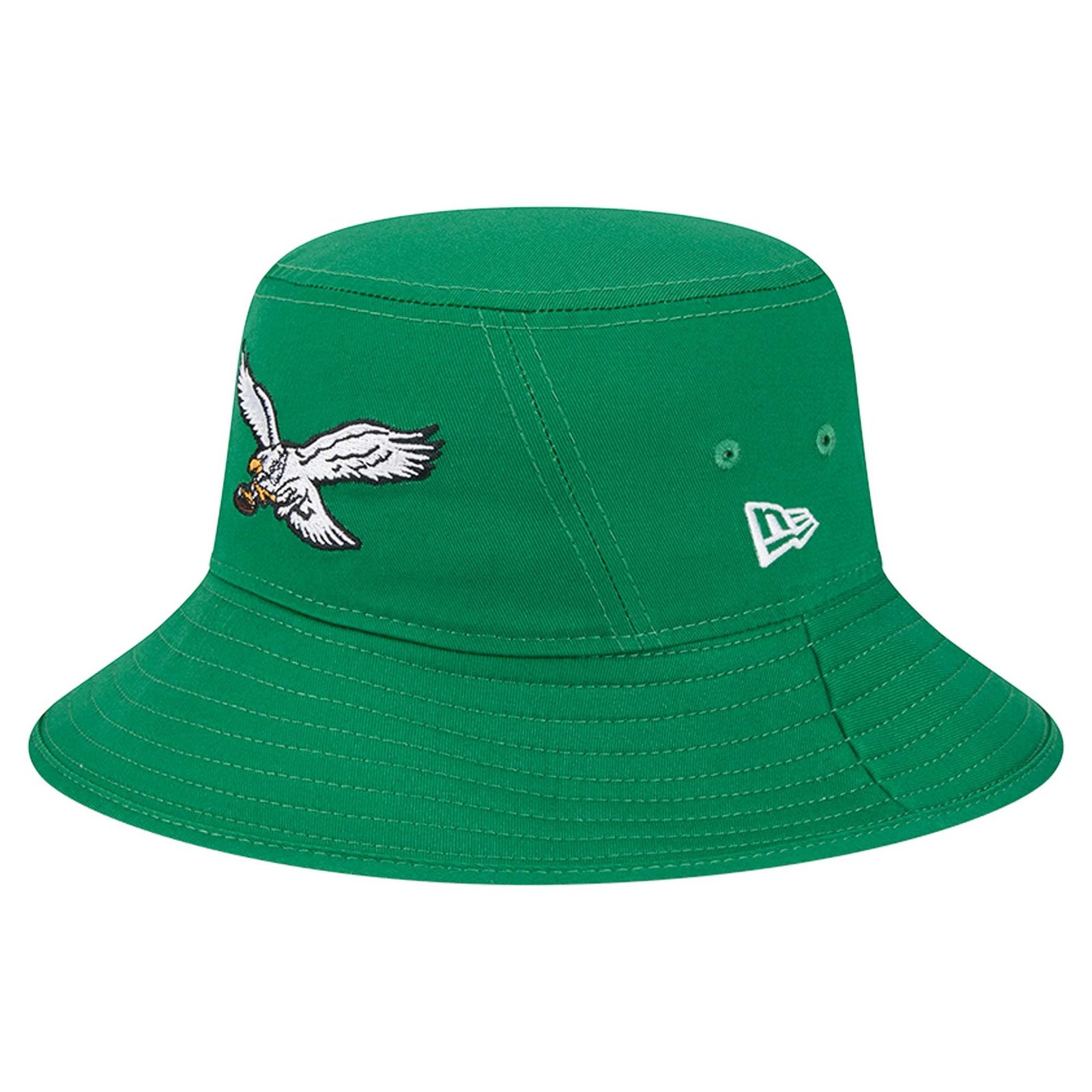 Men’s New Era Kelly Green Philadelphia Eagles Main Bucket Hat