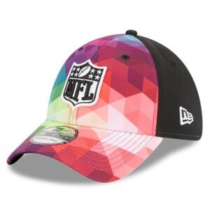 Men’s New Era Pink 2023 NFL Crucial Catch 39THIRTY Flex Hat