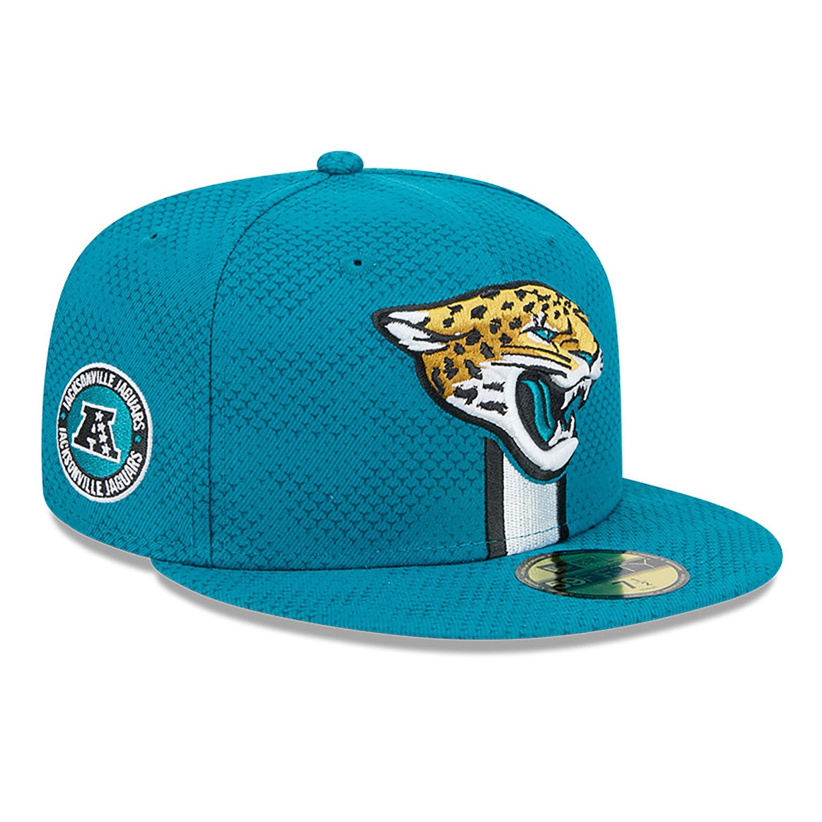 Men’s New Era Teal Jacksonville Jaguars 2024 Sideline 59FIFTY Fitted Hat