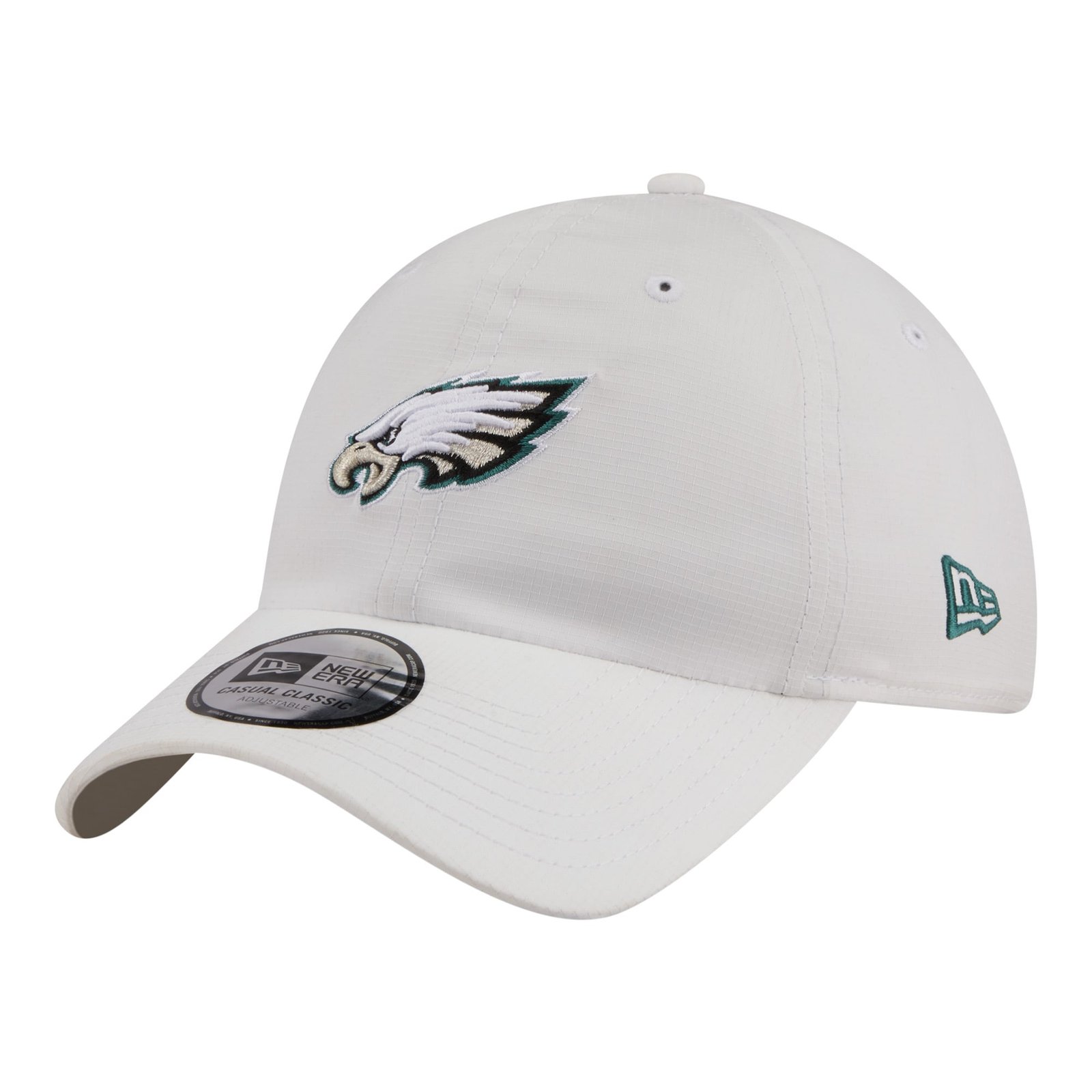 Men’s New Era White Philadelphia Eagles Ripstop Casual Classic Adjustable Hat