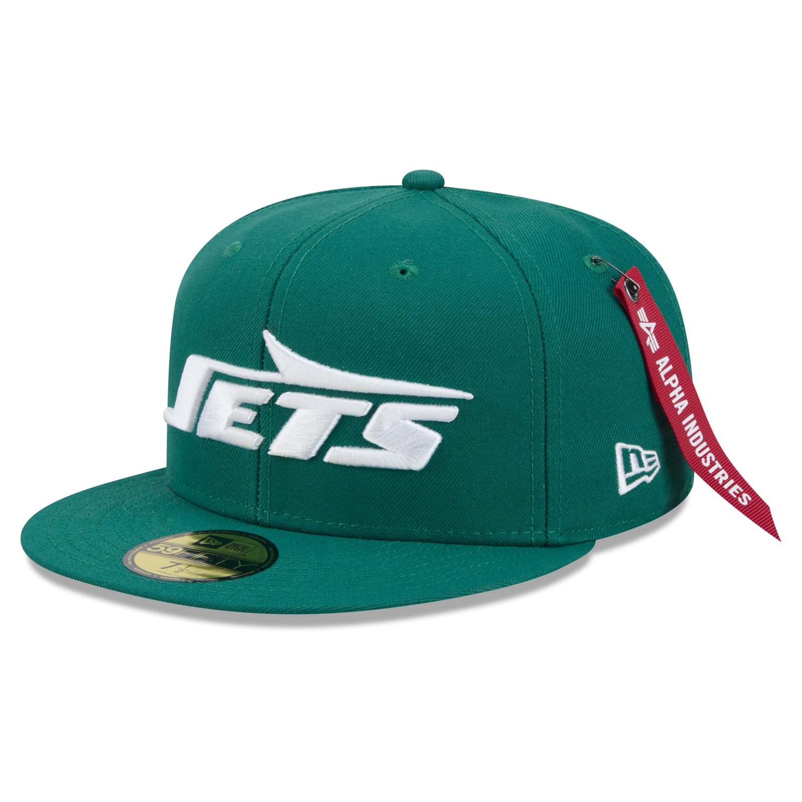 Men’s New Era x Alpha Industries Green New York Jets 59FIFTY Fitted Hat