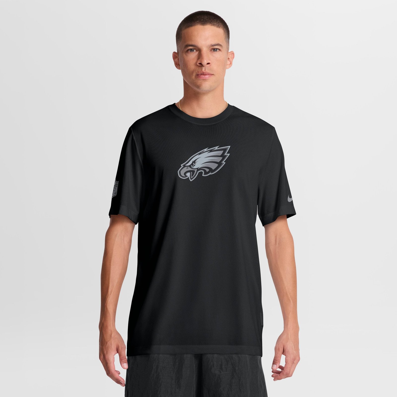 Men’s Nike Black Philadelphia Eagles Sideline Lead The Charge Legend Dri-FIT T-Shirt