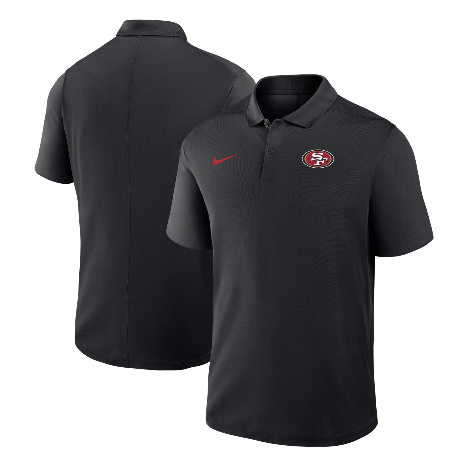 Men’s Nike Black San Francisco 49ers Dri-FIT Victory Polo