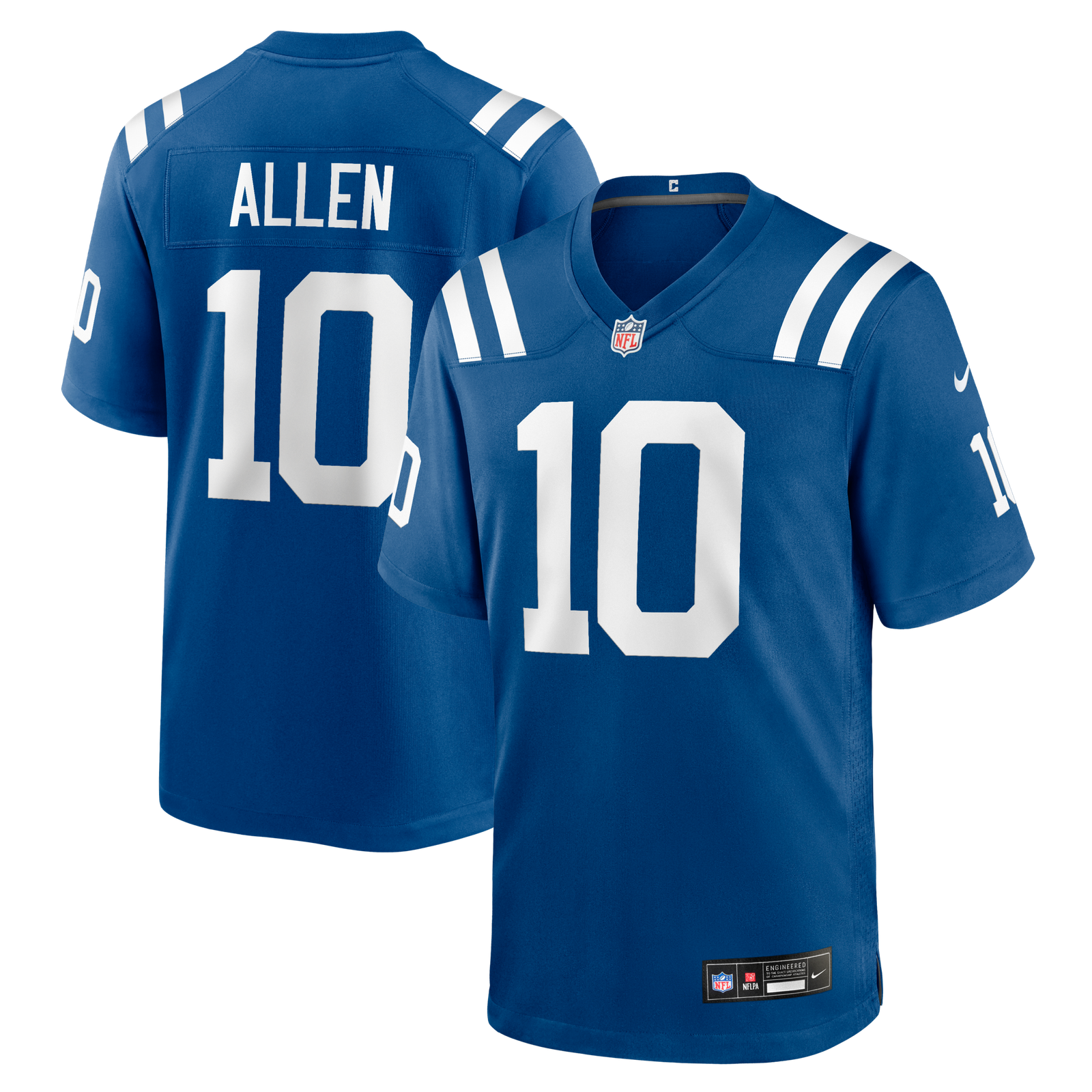 Men’s Nike Keenan Allen Royal Indianapolis Colts Team Game Jersey