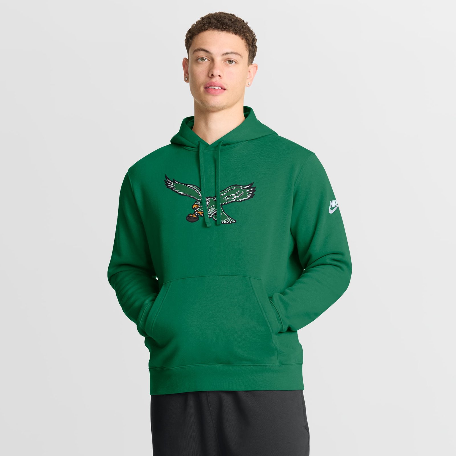 Men’s Nike Kelly Green Philadelphia Eagles Club Fleece Pullover Hoodie