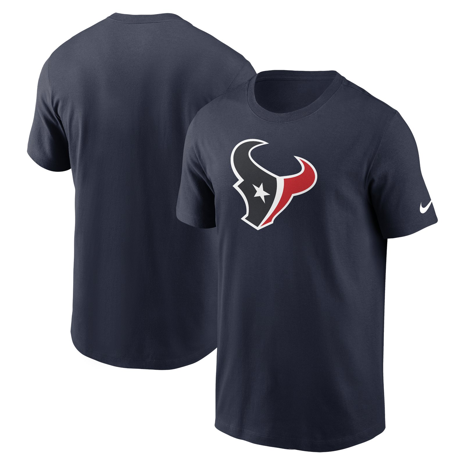 Men’s Nike Navy Houston Texans Rewind Logo Essential T-Shirt