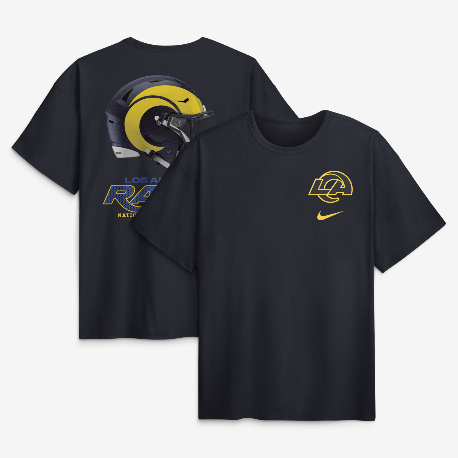 Men’s Nike Navy Los Angeles Rams Rivalries Collection Max90 T-Shirt