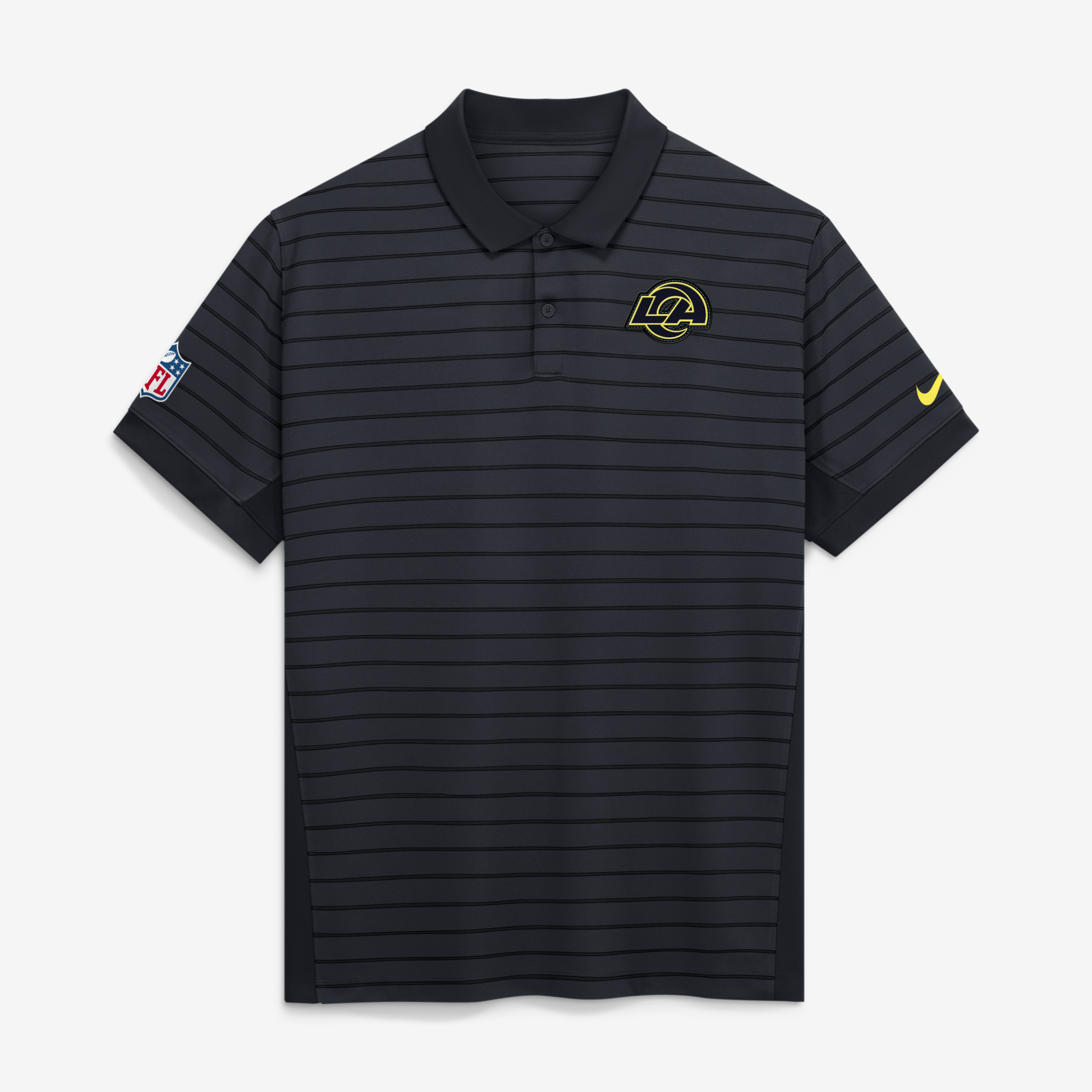 Men’s Nike Navy Los Angeles Rams Rivalries Collection Sideline Victory Polo