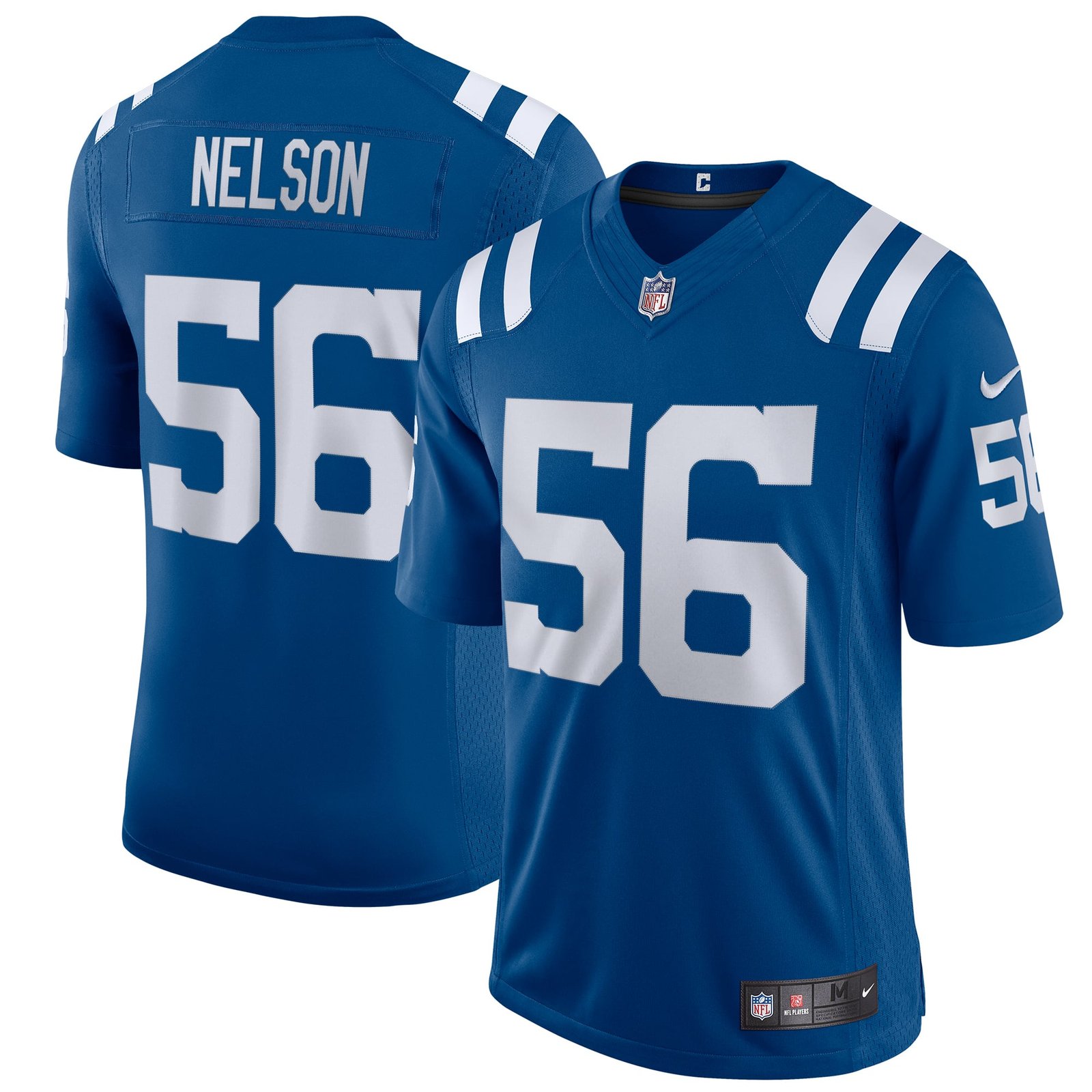 Men’s Nike Quenton Nelson Royal Indianapolis Colts Vapor Limited Jersey