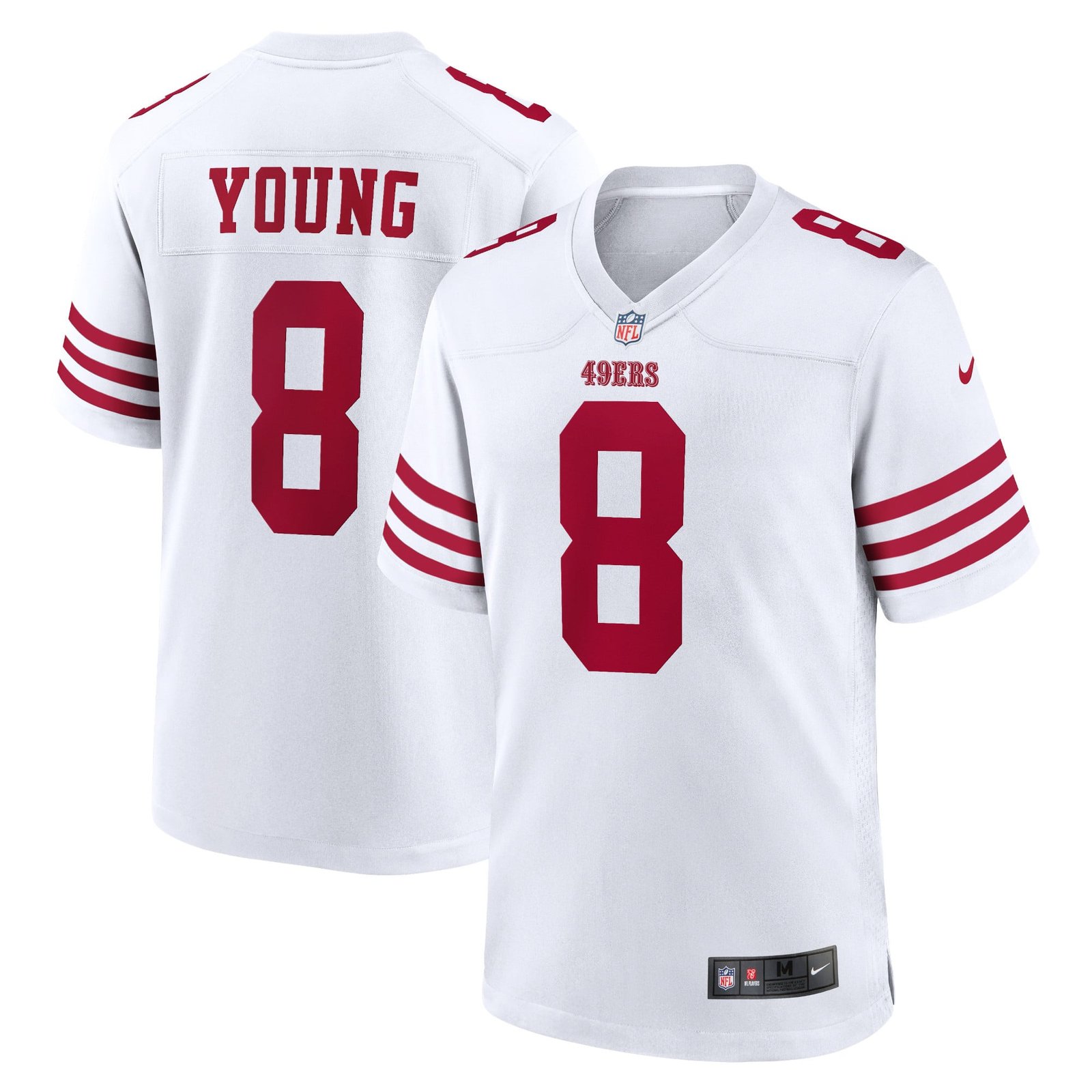 Men’s Nike Steve Young White San Francisco 49ers Retired Player Game Jersey