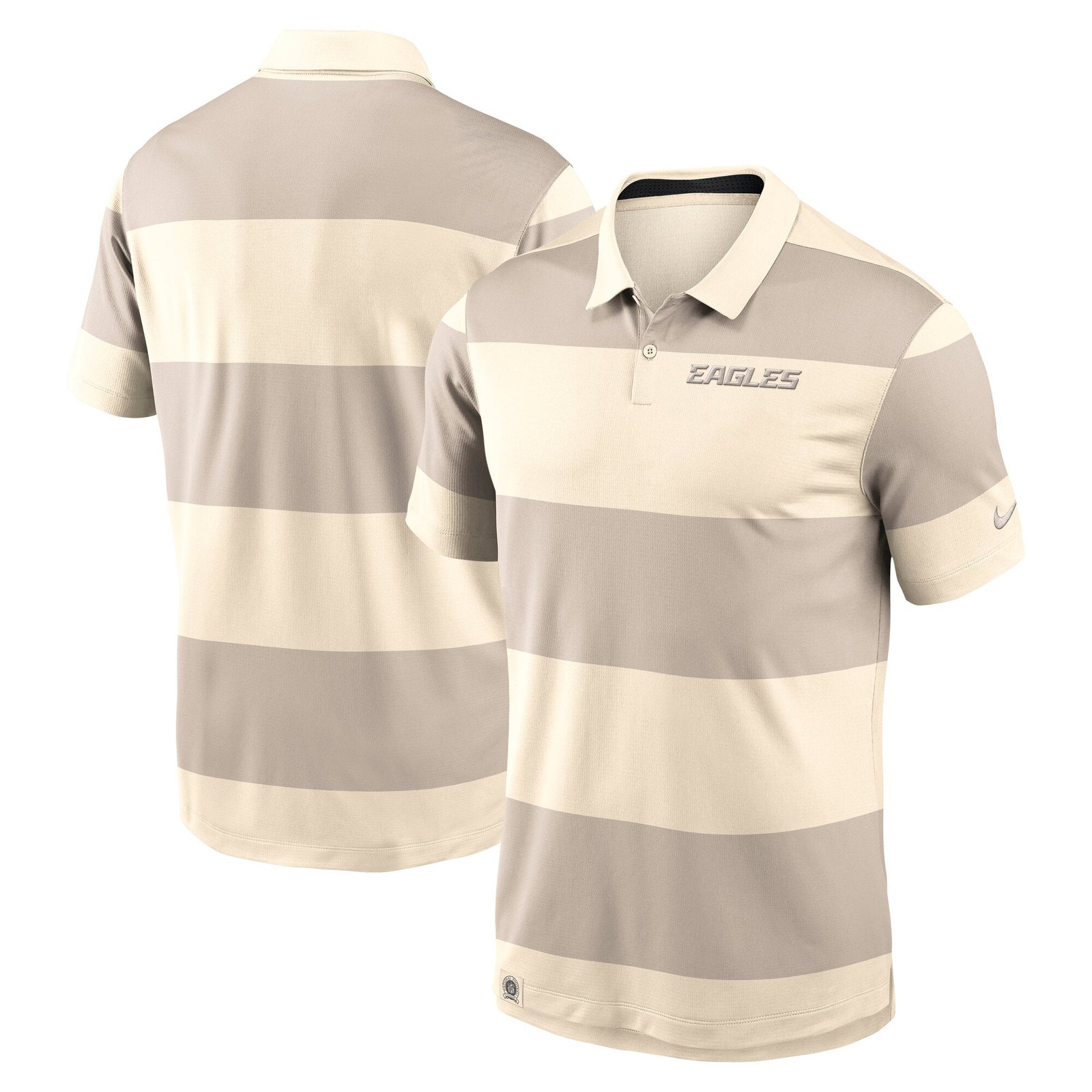 Men’s Nike Tan Philadelphia Eagles Glory Vapor Dri-FIT Polo